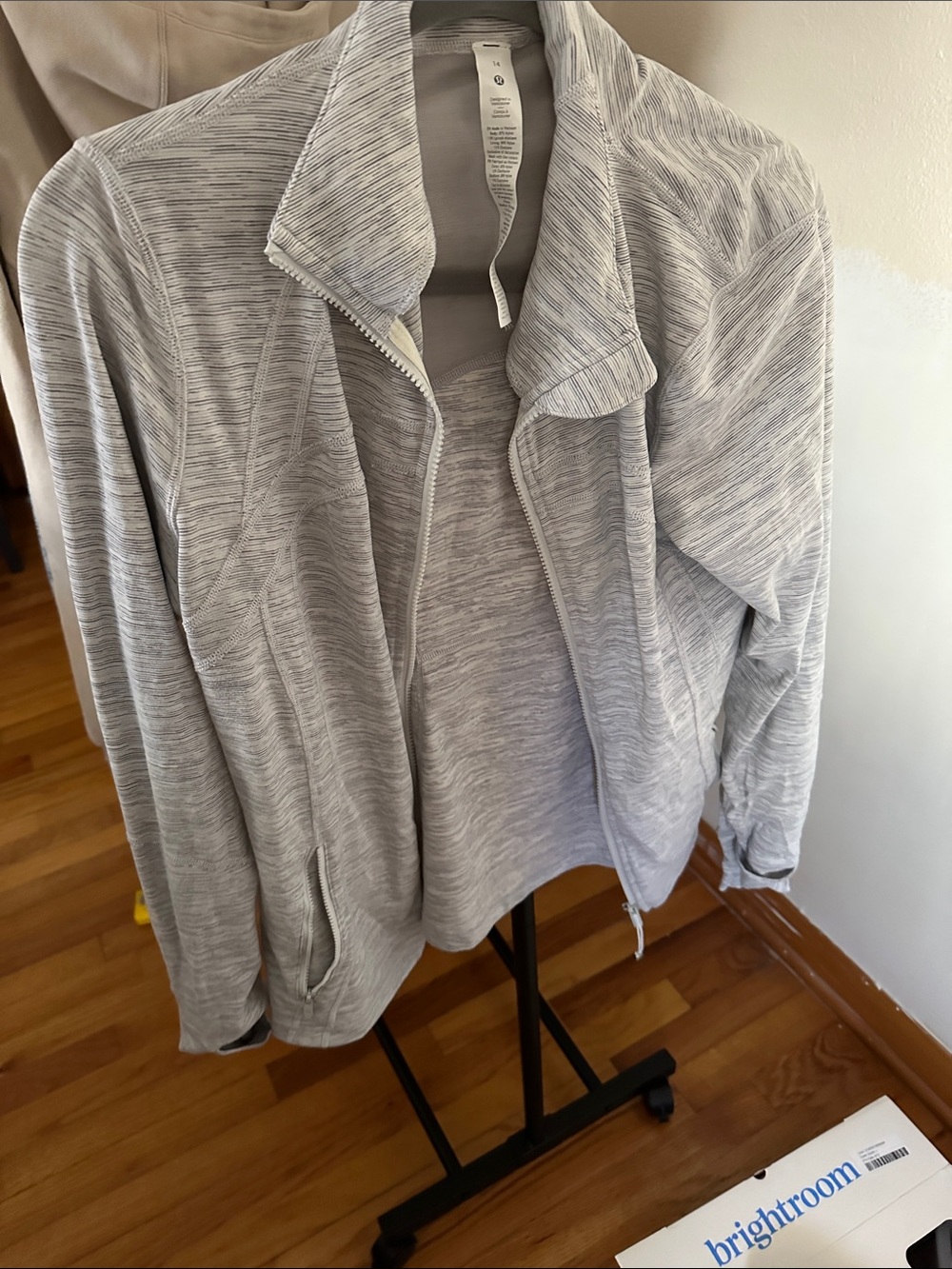 Lululemon  Gray women’s define Zip-Up Sweater Jacket